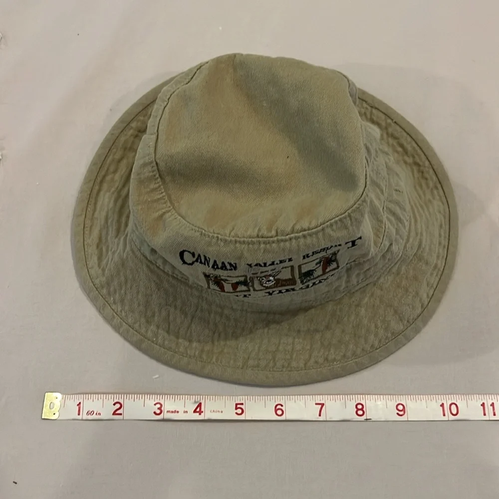 Canaan Valley Resort Tan Bucket Hat Child Size Boy/Girl